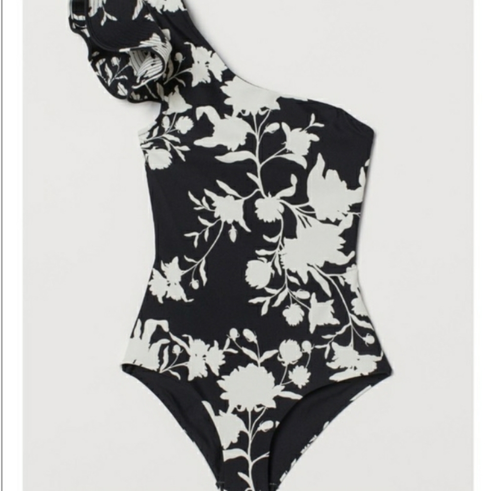 NWT! Johanna Ortiz x H&M One-Shoulder Swimsuit